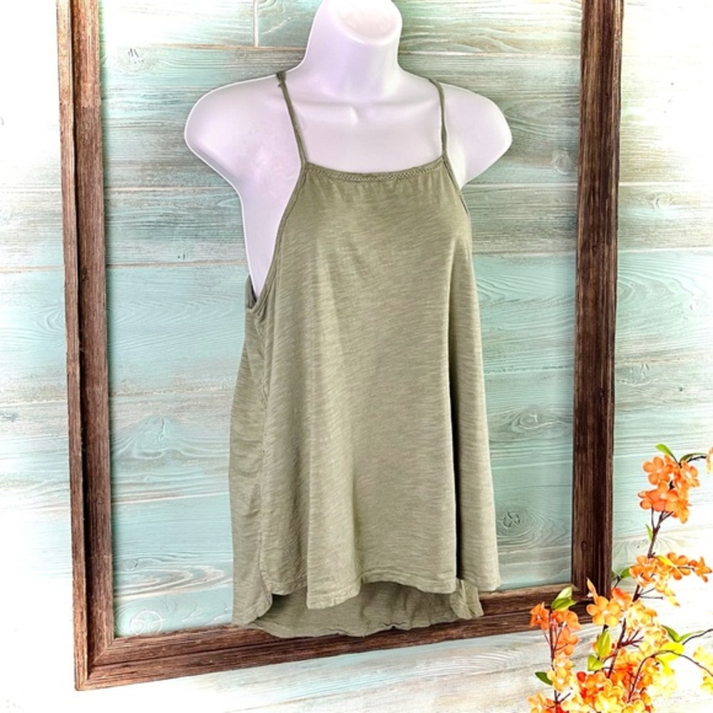 Anthropologie Pure + Good Boho High Low Tank Top